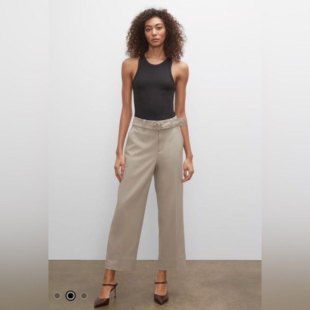 Club Monaco Enamel Belt Pants